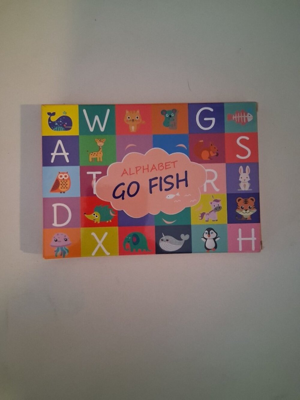 Alphabet Go Fish Learning Card Game - Picture 1 of 3
